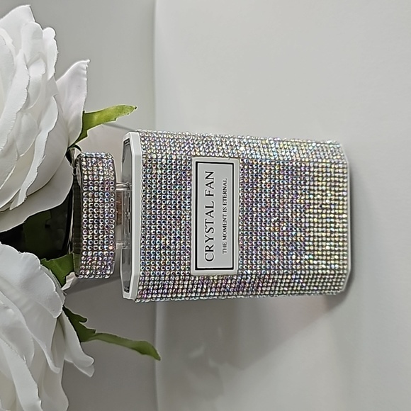 Fan - Rhinestone Handheld Fan - Picture 1 of 4